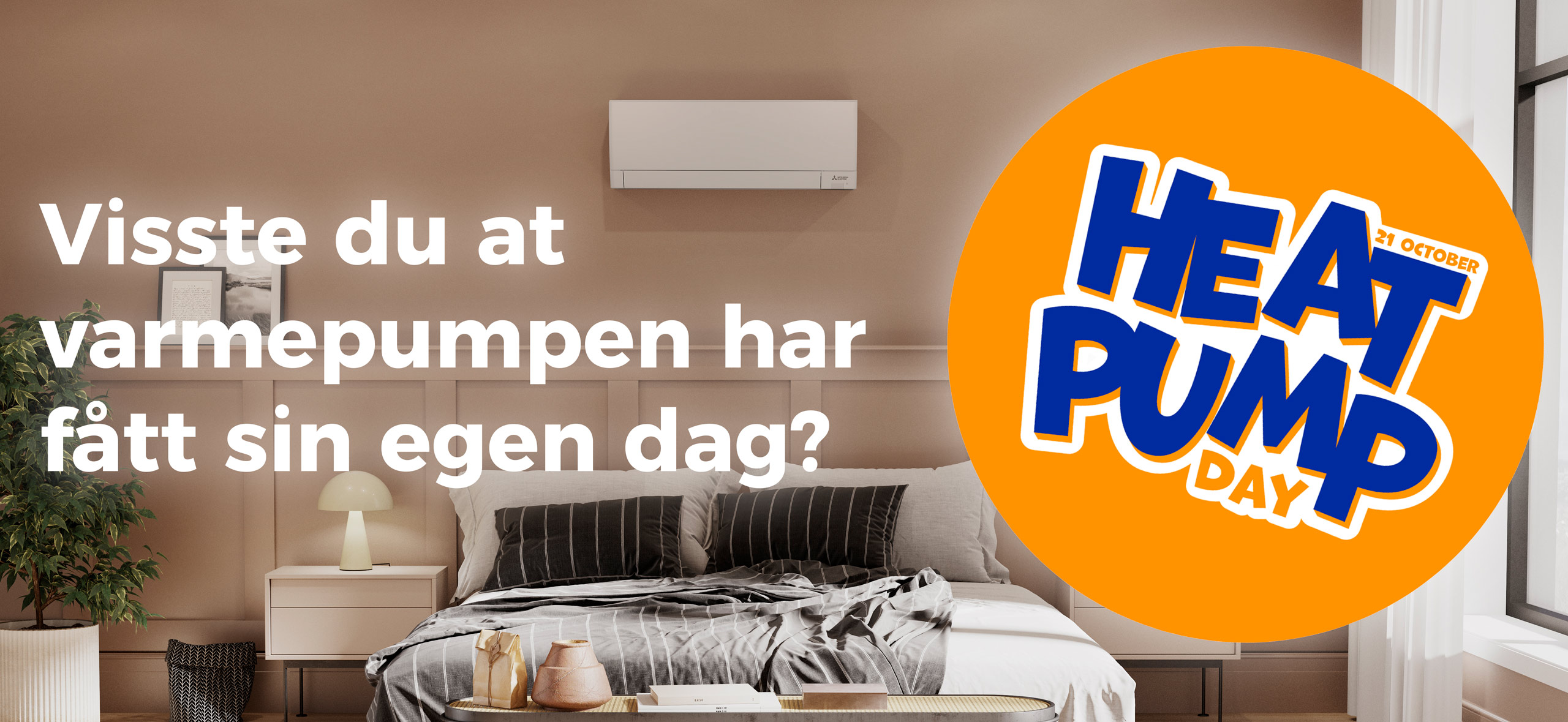 Varmepumpedagen. Fotocollage.